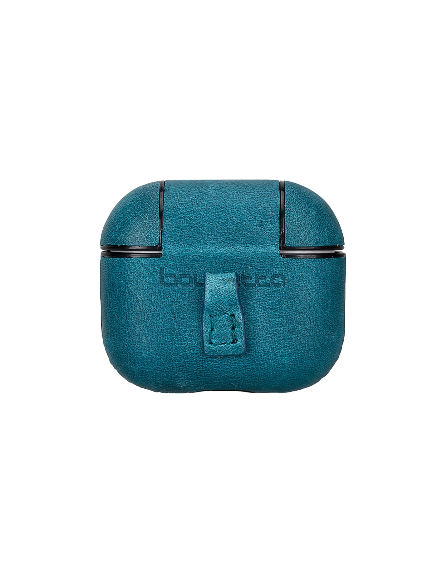 Airpodsfodral Apple AirPods-3Ge Från Bouletta premiumläder Juni Aegean-Blue #color_aegean-blue