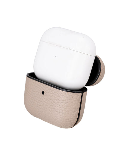 Airpodsfodral Apple AirPods-3Ge Från Bouletta premiumläder Juni Floater-Mink #color_floater-mink