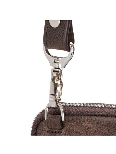 Crossbodyväska Vardagsväska i Äkta Läder Från Bouletta Nino Vintage Brun #color_vintage-brun