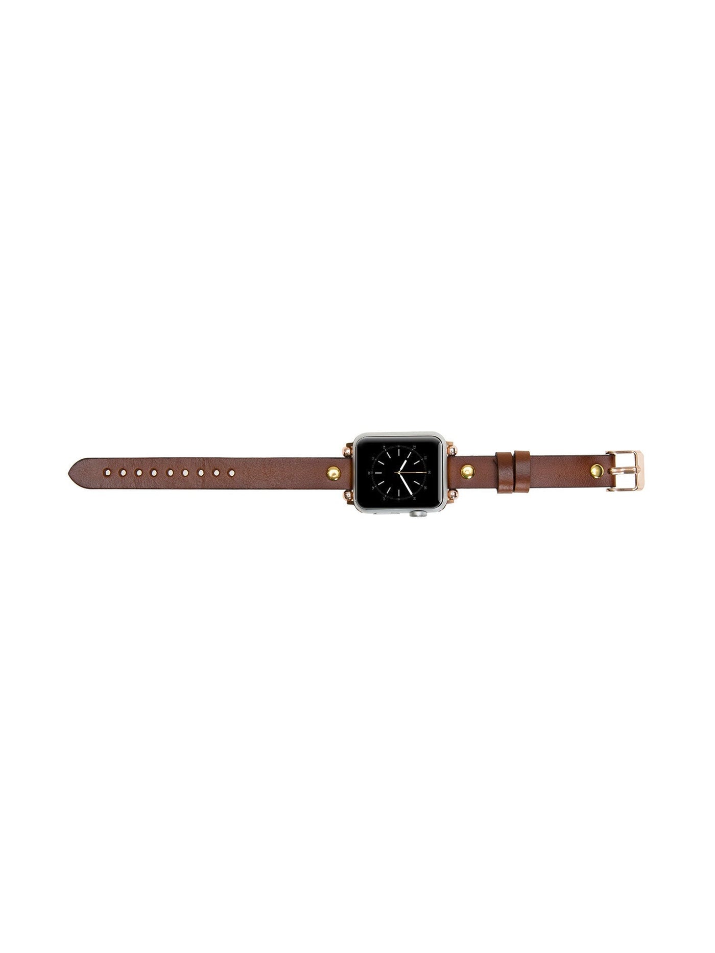 FERRO laderarmband för Apple Watch från Bouletta Konjak brun #color_konjak-brun-g