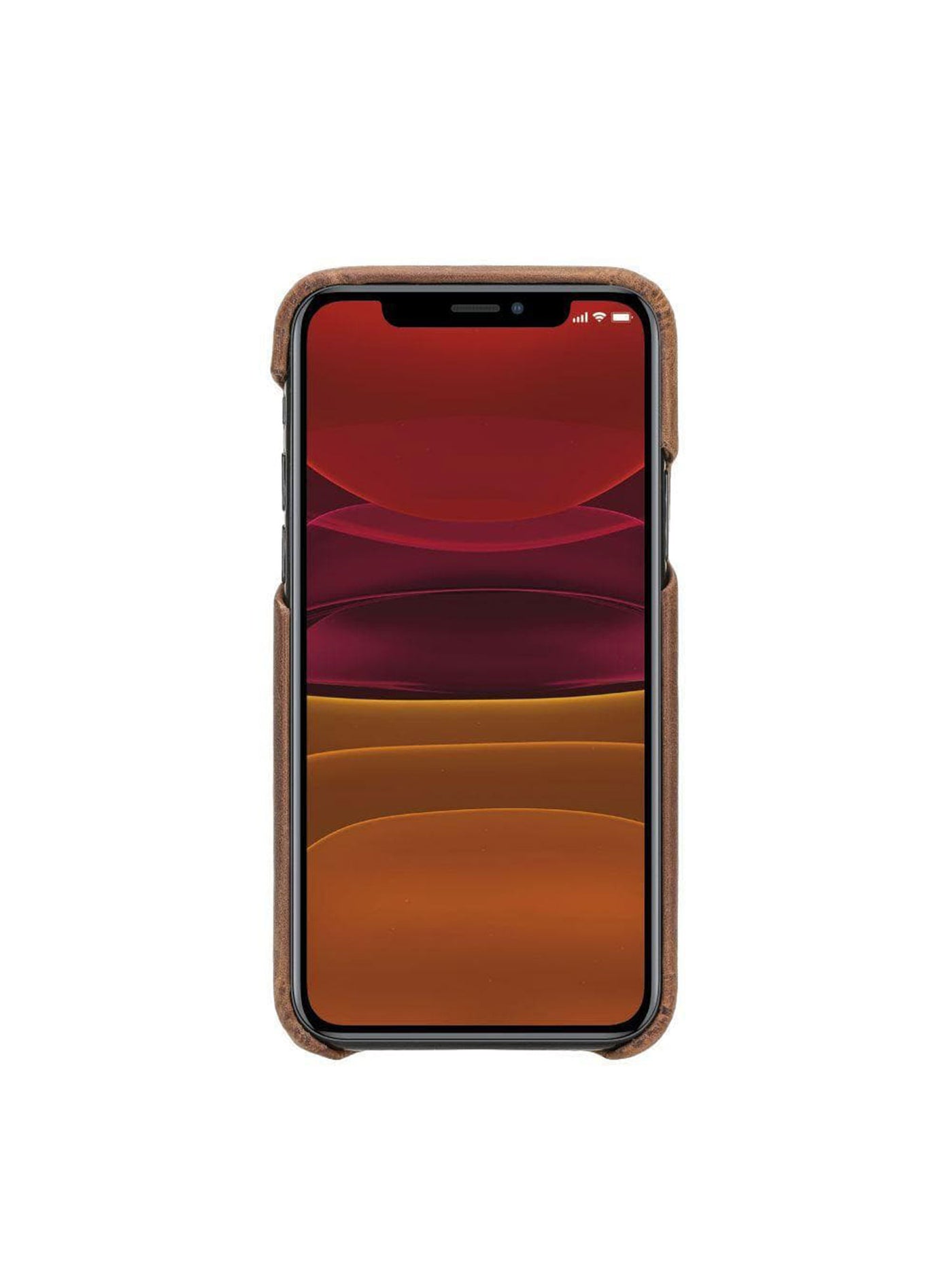 Mobilskal i äkta läder för Apple iPhone 11 Pro Max från Bouletta - Antik Brun #color_antik-brun