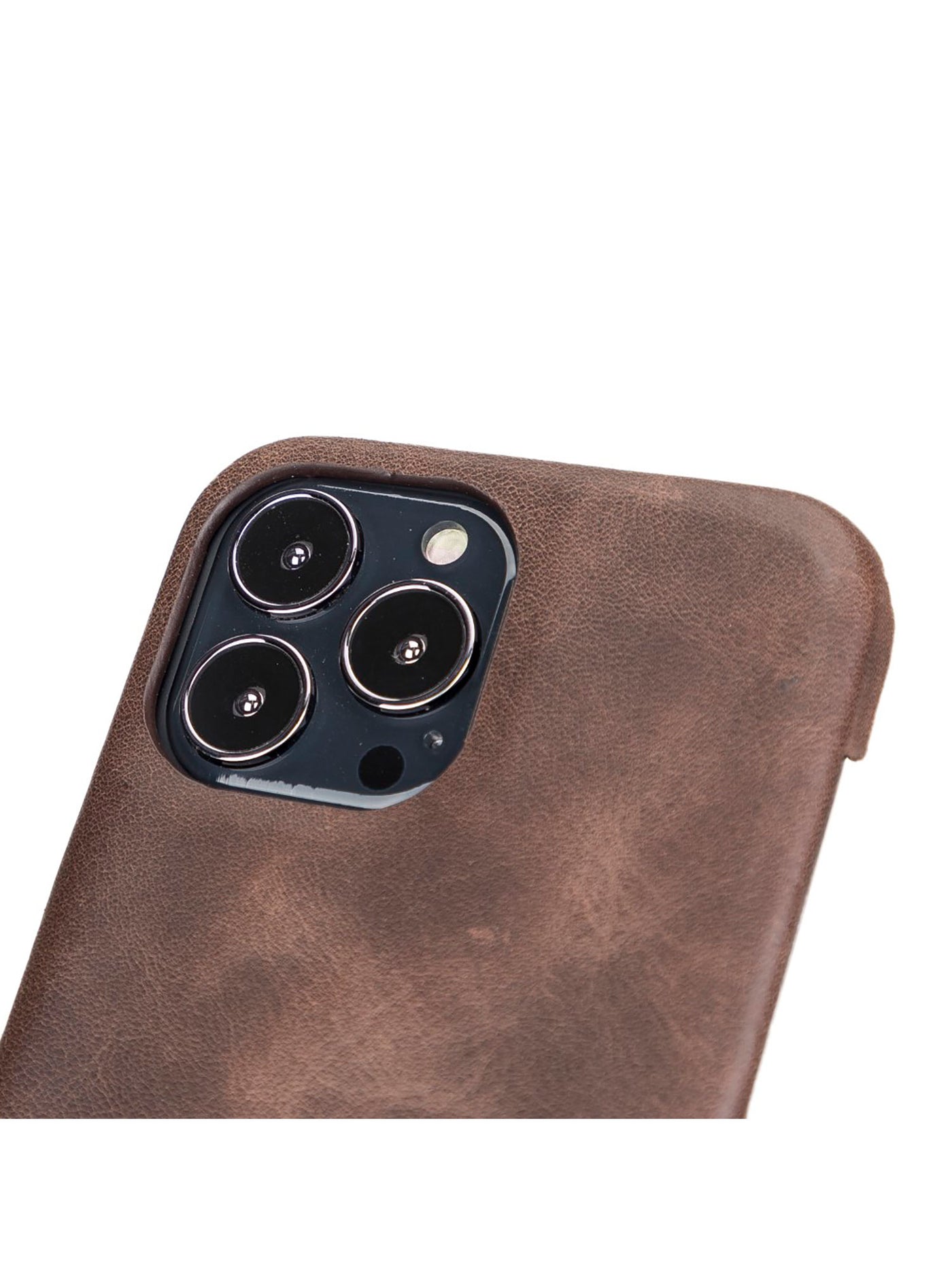 Mobilskal i äkta läder för Apple iPhone 13 Pro Max från Bouletta - Vintage Brun #color_vintage-brun