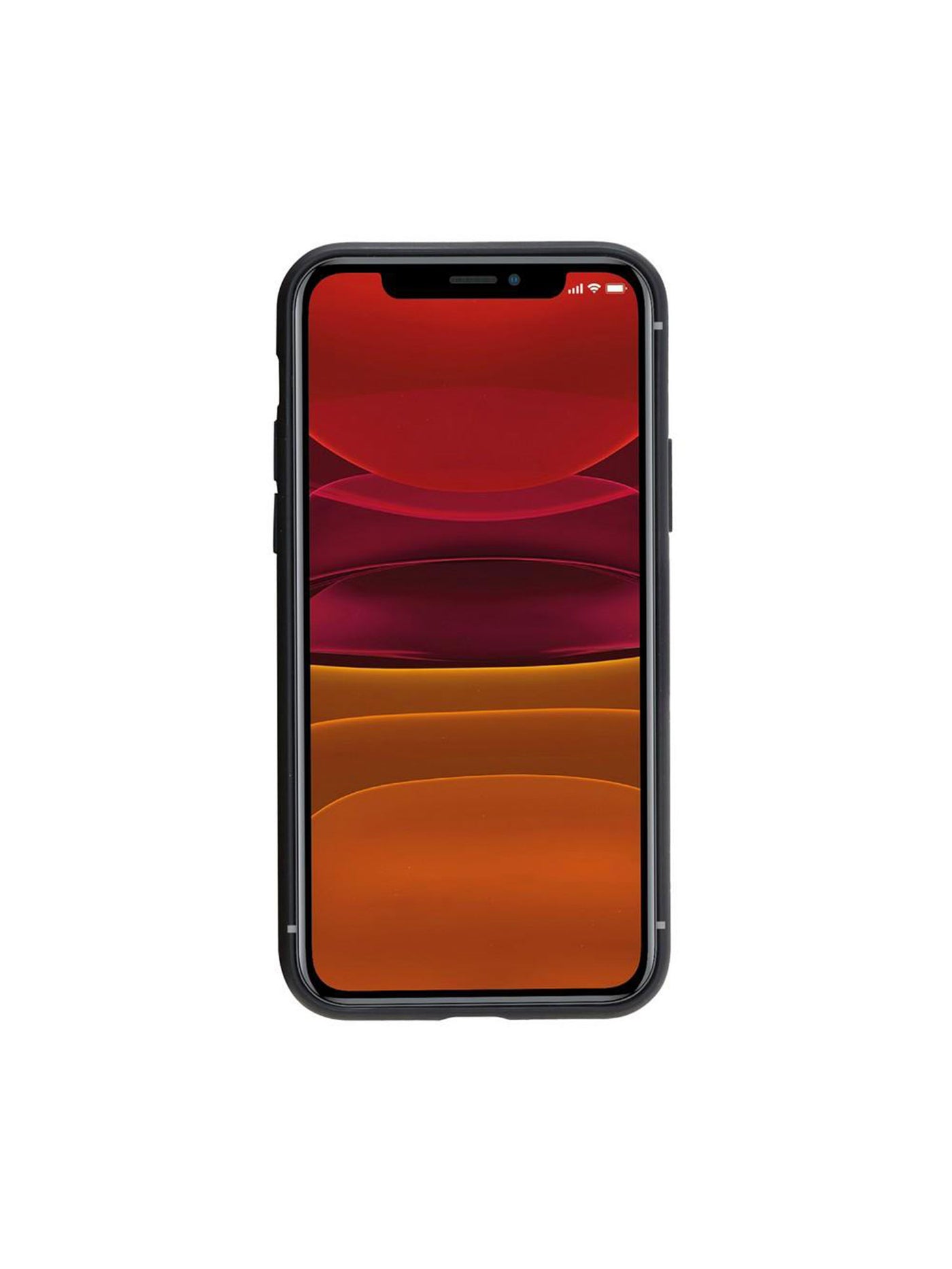 Mobilskal med korthållare i äkta läder för Apple iPhone 11 Pro från Bouletta Angus-Konjak Brun #color_konjak-brun