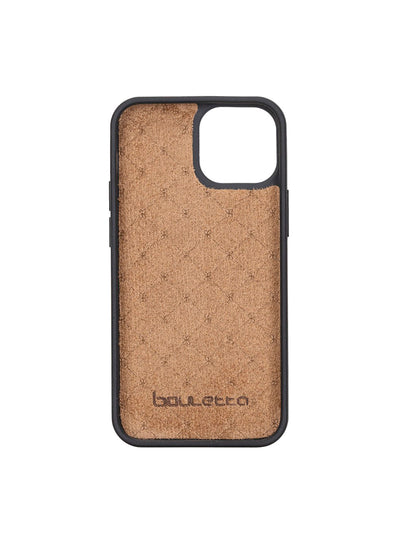Mobilskal med korthållare i äkta läder för Apple iPhone 13 Mini från Bouletta Angus-Vintage-Brun #color_vintage-brun