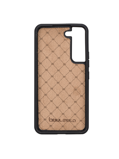 Mobilskal med korthållare i äkta läder för Samsung Galaxy S22 från Bouletta Angus-Vintage Brun #color_vintage-brun