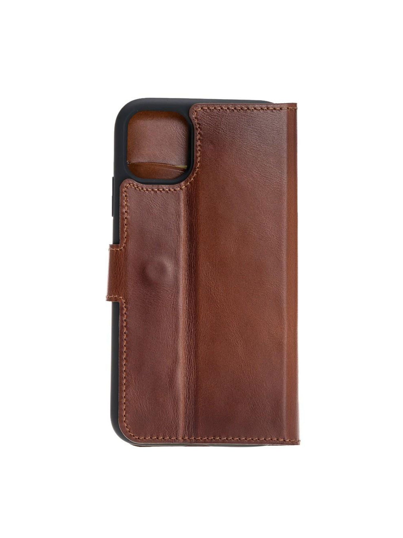 Plånboksfodral i äkta läder för Apple iPhone 11 Pro från Bouletta - Konjak Brun #color_konjak-brun
