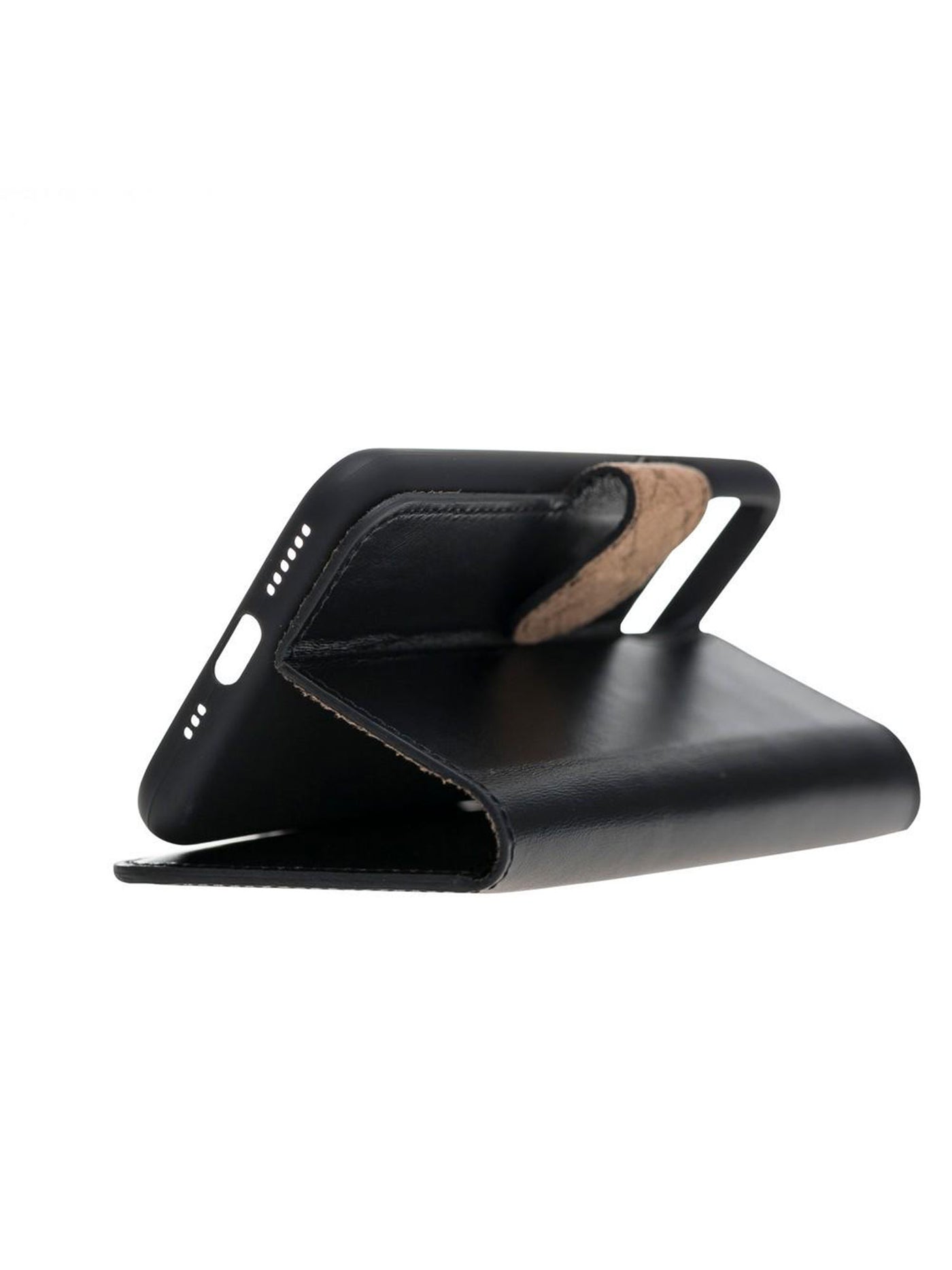 Plånboksfodral i äkta läder för Apple iPhone 11 Pro från Bouletta - Svart #color_svart
