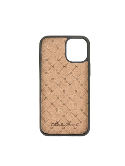 Plånboksfodral med avtagbart magnetskal i äkta läder för Apple iPhone 12 PRO från Bouletta Alpina- Vintage-brun #color_vintage-brun