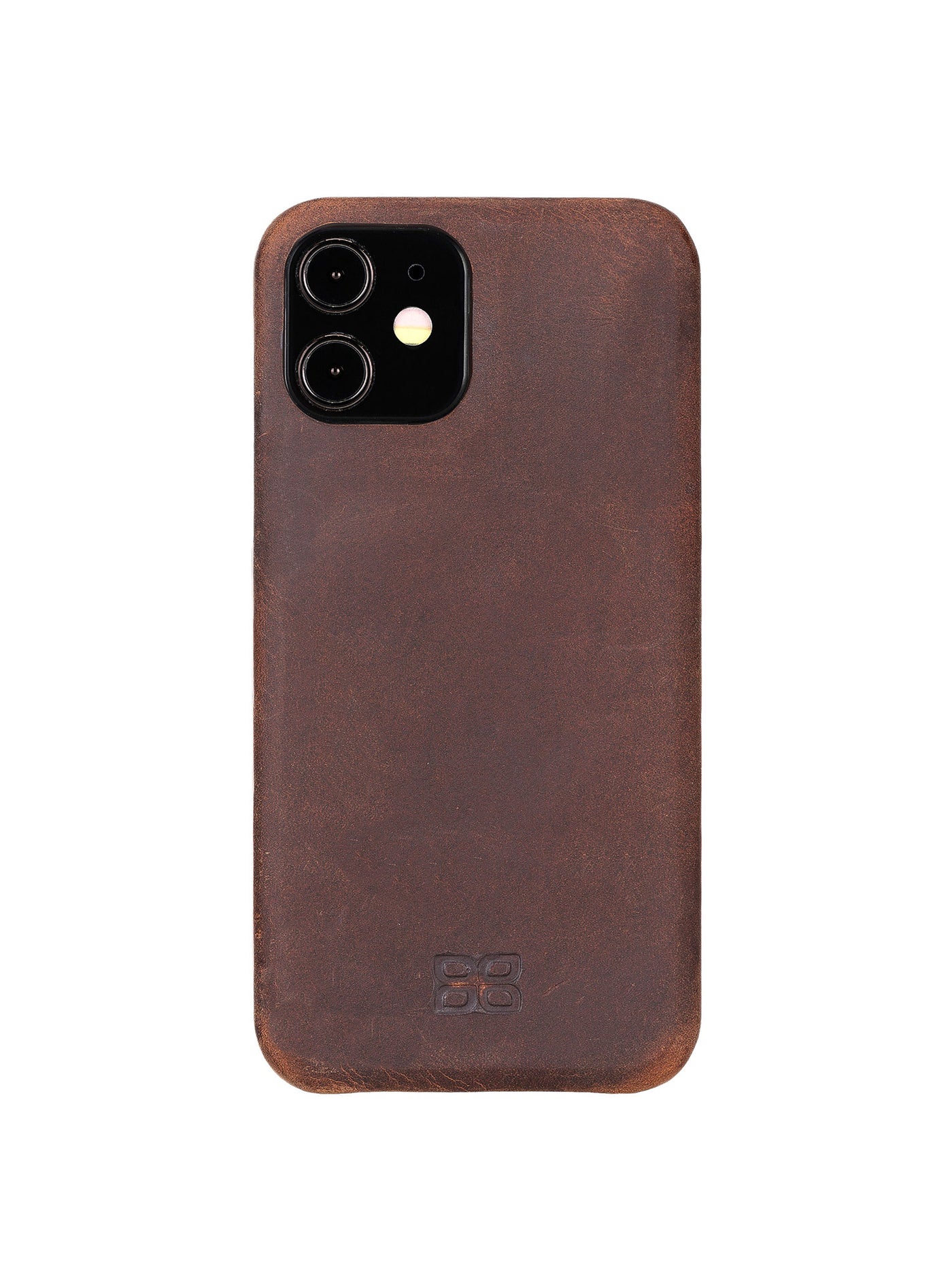 Plånboksfodral med avtagbart magnetskal i äkta läder för Apple iPhone 12 Pro från Bouletta Jersey- Antik Brun #color_antik-brun