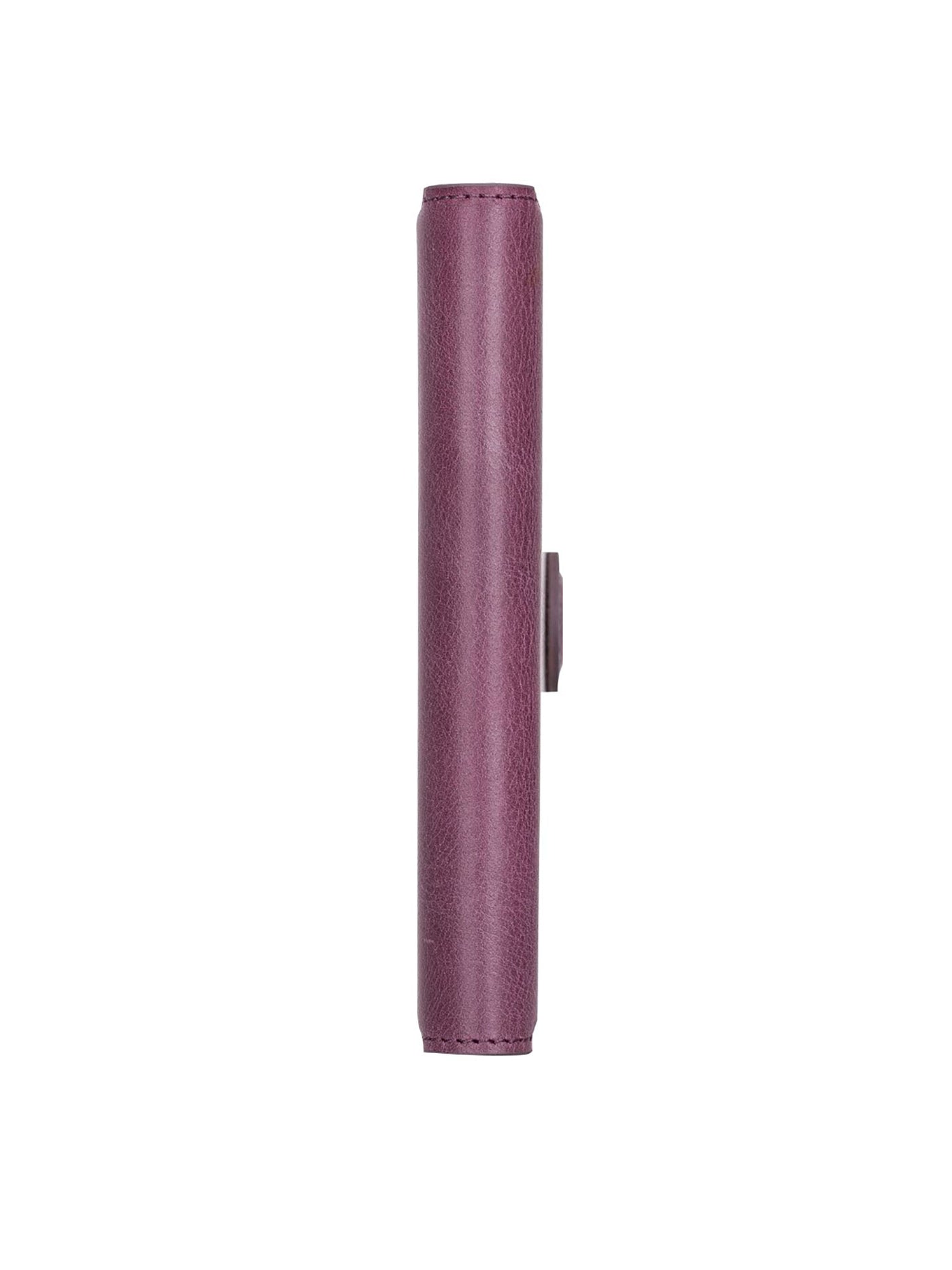 Plånboksfodral med avtagbart magnetskal i äkta läder för Apple iPhone 13 Bouletta Alpina- Lavendel-Lila #color_lavendel-lila