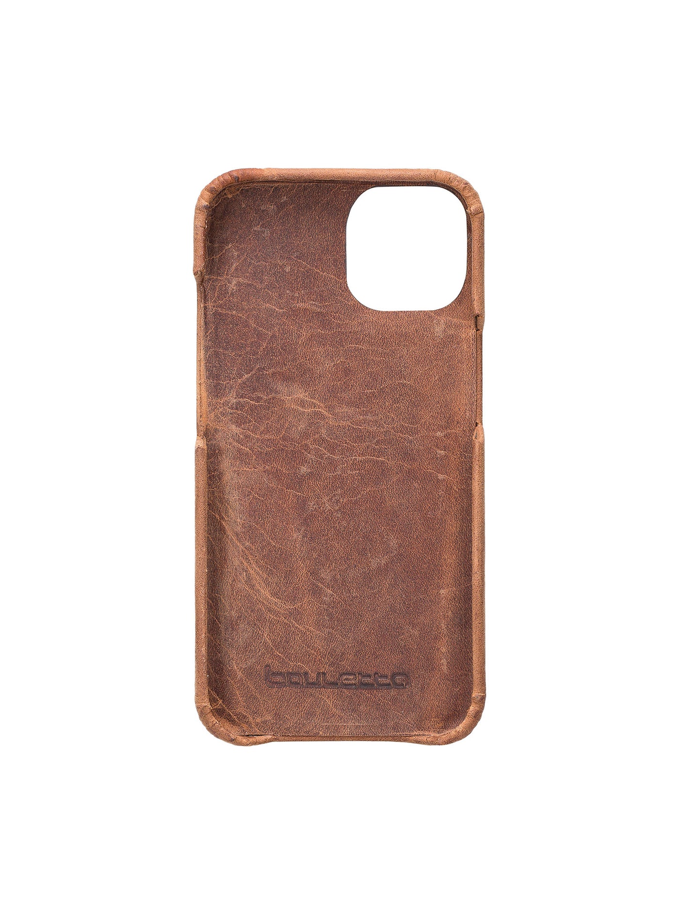 Plånboksfodral med avtagbart magnetskal i äkta läder för Apple iPhone 13 MINI från Bouletta Jersey- Antik Brun #color_antik-brun