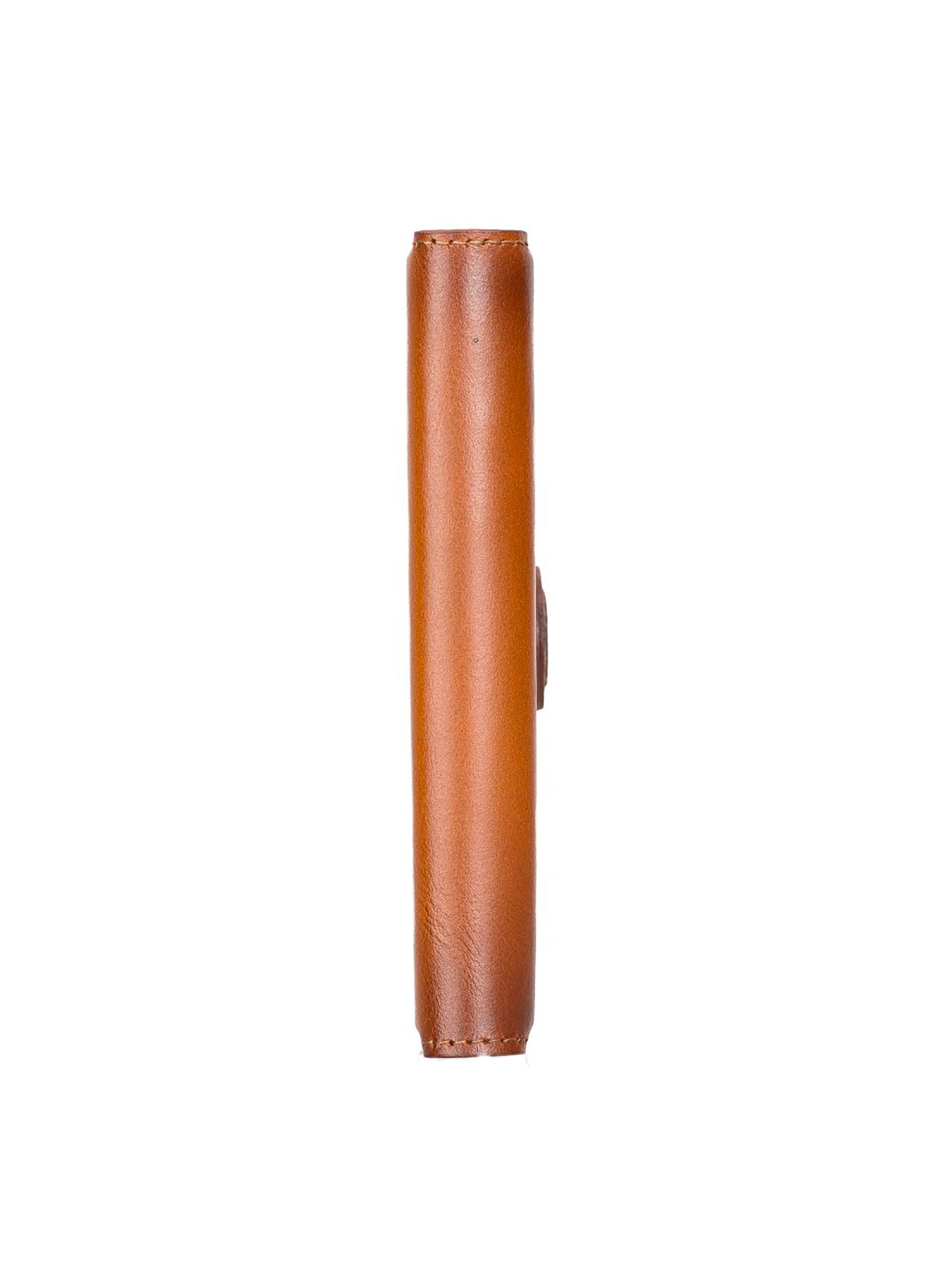 Plånboksfodral med avtagbart magnetskal i äkta läder för Apple iPhone 13 MINI Bouletta Alpina- Konjak-brun #color_konjak-brun