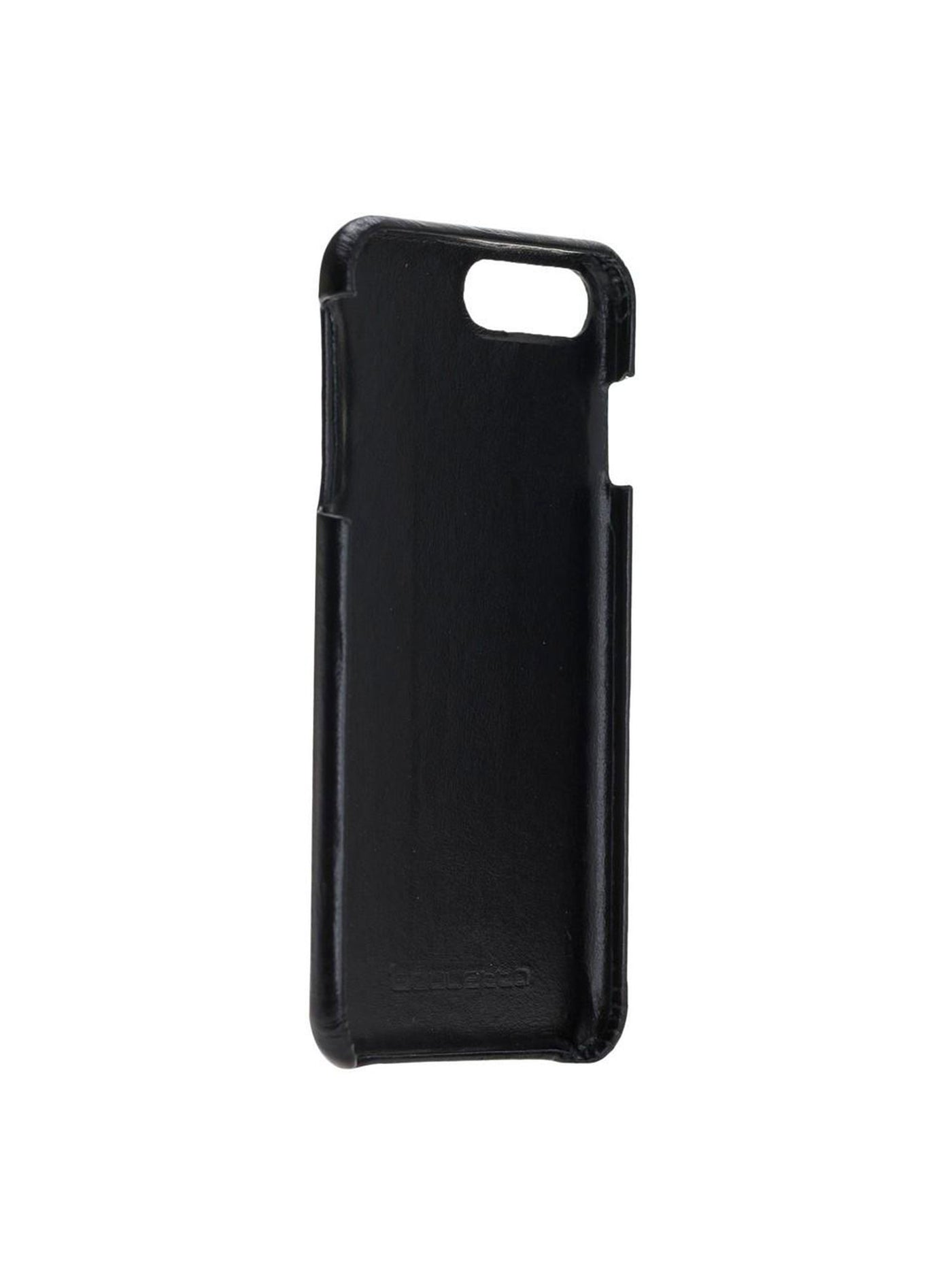 Plånboksfodral med avtagbart magnetskal i äkta läder för Apple iPhone 7/8/Plus från Bouletta Jersey- Svart #color_svart