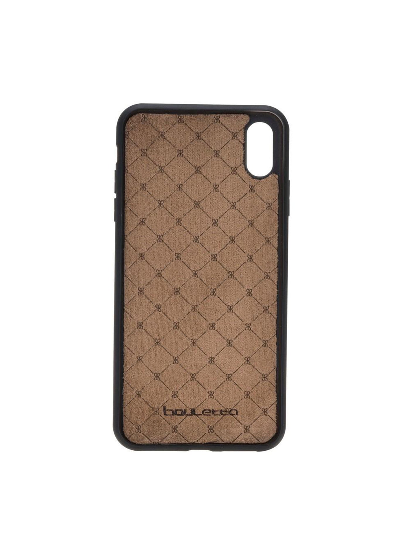 Plånboksfodral med avtagbart magnetskal i äkta läder för Apple iPhone XS MAX från Bouletta Alpina- Granit #color_granit