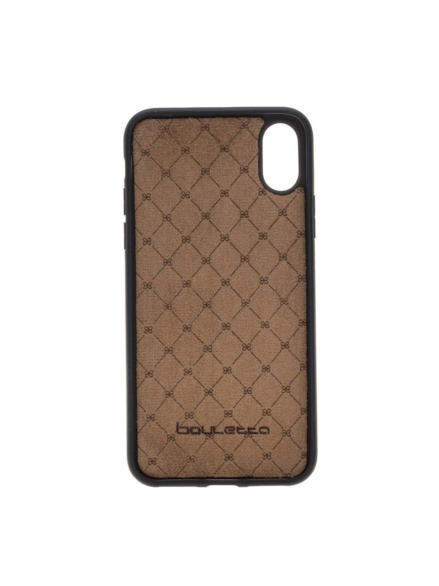 Plånboksfodral med avtagbart magnetskal i äkta läder för Apple iPhone XS MAX från Bouletta Alpina- Guld Brun #color_guld-brun