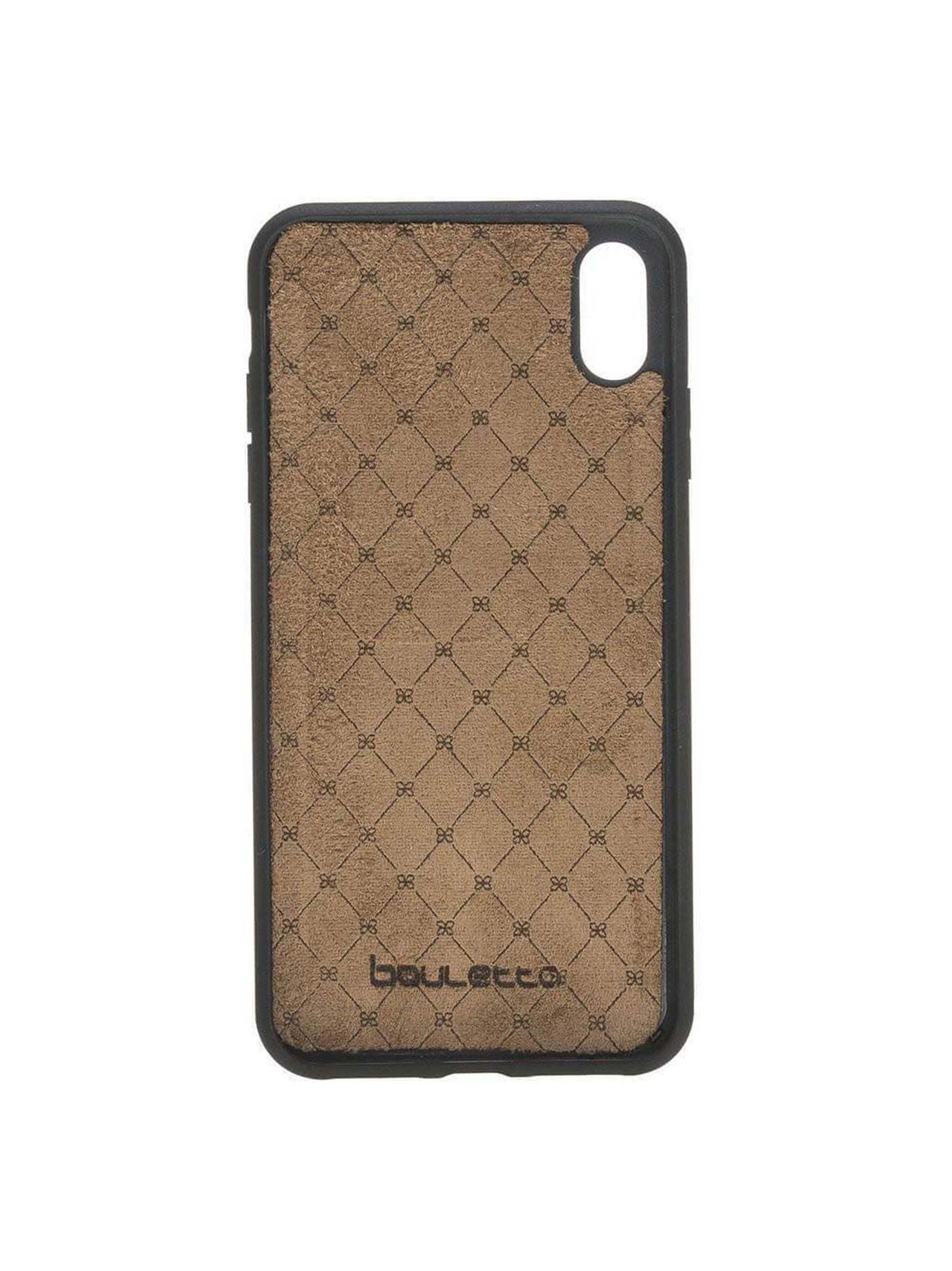 Plånboksfodral med avtagbart magnetskal i äkta läder för Apple iPhone XS MAX från Bouletta Alpina- Svart #color_svart