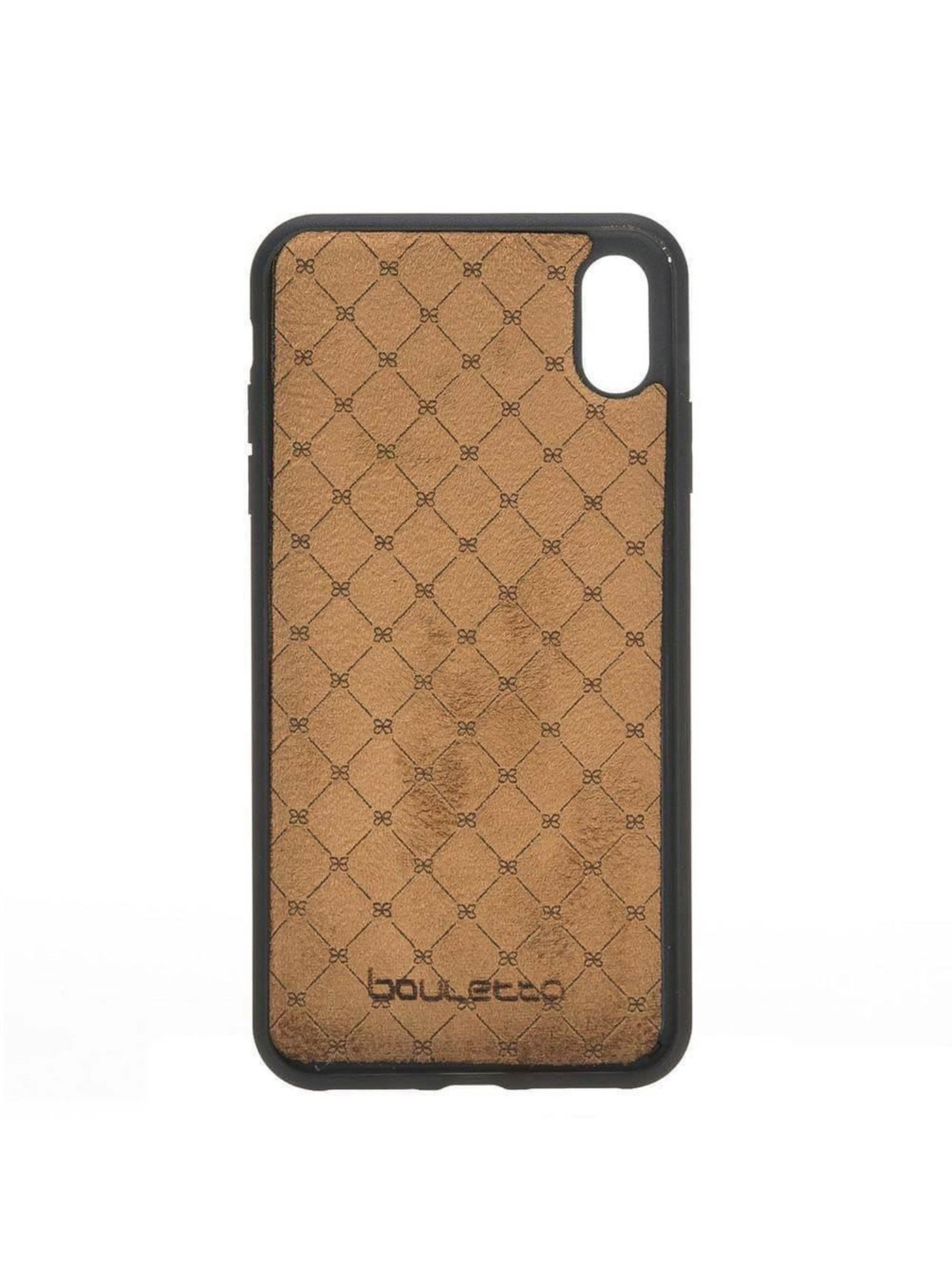 Plånboksfodral med avtagbart magnetskal i äkta läder för Apple iPhone XS MAX från Bouletta Alpina- Konjak Brun #color_konjak-brun