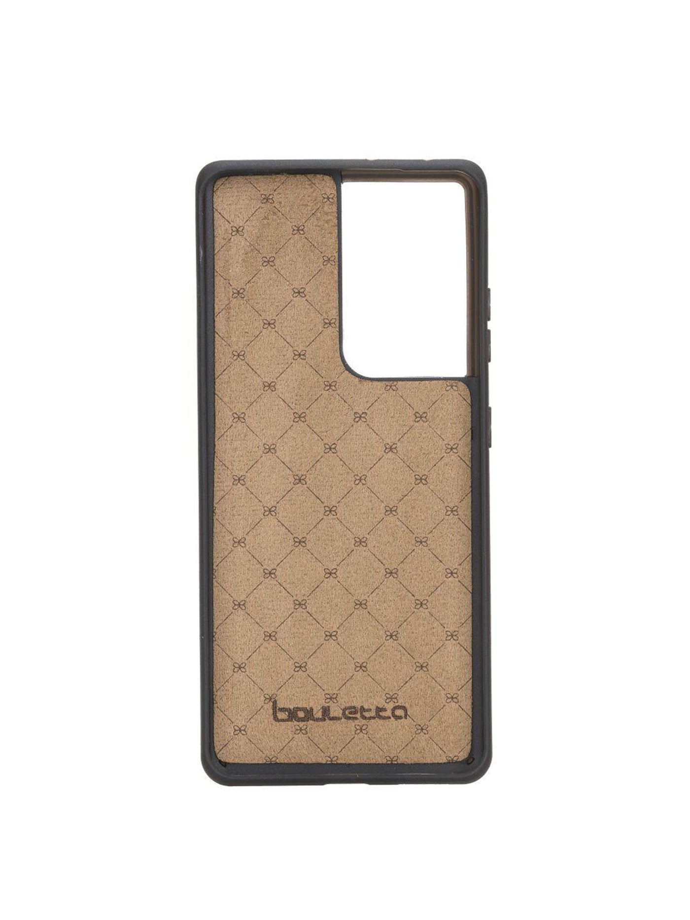 Plånboksfodral med avtagbart magnetskal i äkta läder för Samsung Galaxy S21 ultra från Bouletta Alpina- Karmosin #color_karmosin