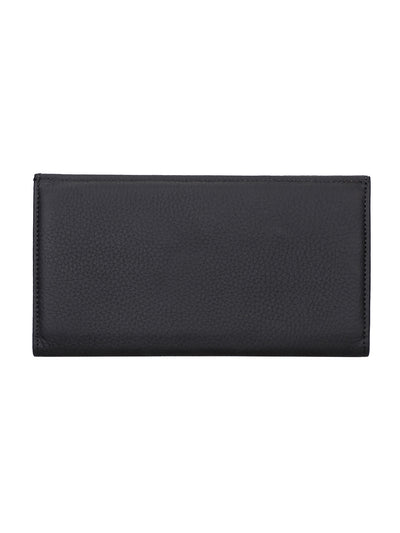 Vince universell plånbok med plats för mobiltelefon Pouch Walle i äkta läder från Bouletta Floater-KolSvart #color_floater-kolsvart