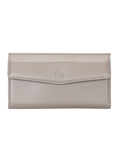 Vince universell plånbok med plats för mobiltelefon Pouch Walle i äkta läder från Bouletta Floater Beige #color_floater-beige