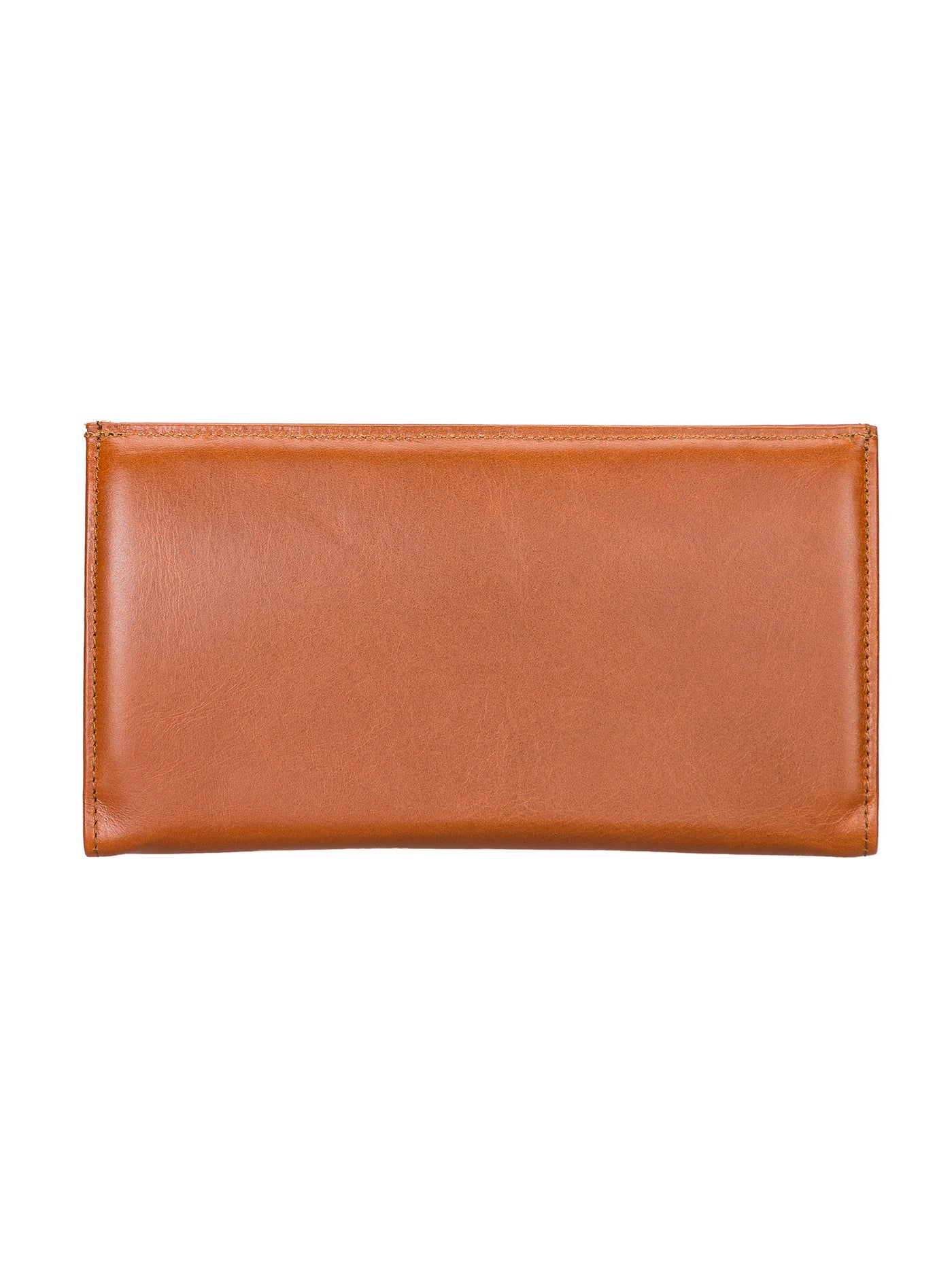 Vince universell plånbok med plats för mobiltelefon Pouch Walle i äkta läder från Bouletta Brun Konjak #color_brun-konjak